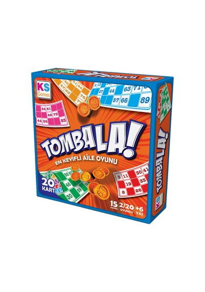 Tombala Yılbaşı Kutu Oyunu Çok Renkli