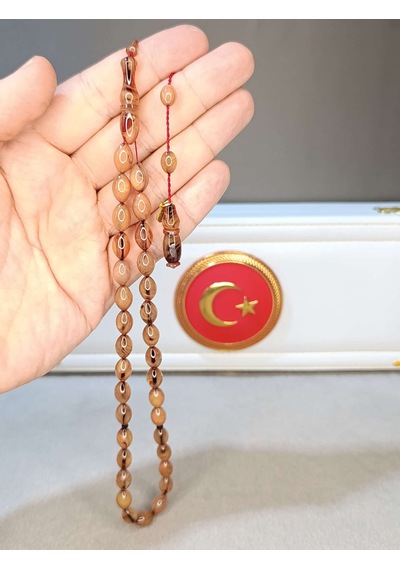 Sıkma Kehribar Tesbih Halil Koçak Usta Yapımı 14678815