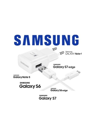 Samsung Uyumlu S6 S7 Edge Note 4 Note 5 Hızlı Şarj Cihazı Şarj Aleti