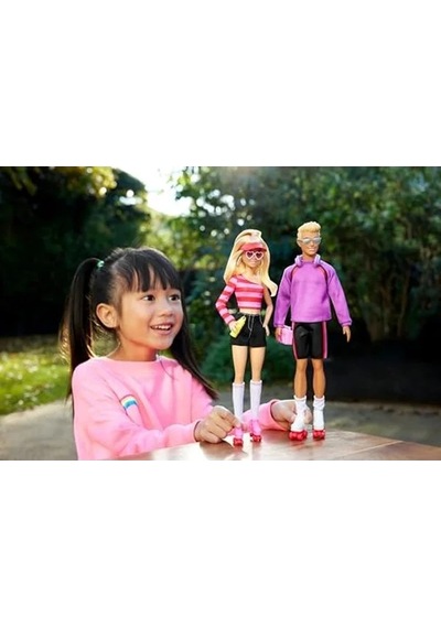 Barbie & Ken Parti Bebek Seti, 6 Aksesuar İle Eğlenceli Parti Teması