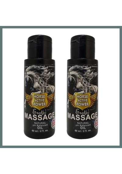 Bezos Süper Hors Active Power Fantezili Etkilerde Vücut Masaj Yağı 60 Ml 2 Adet Ventra