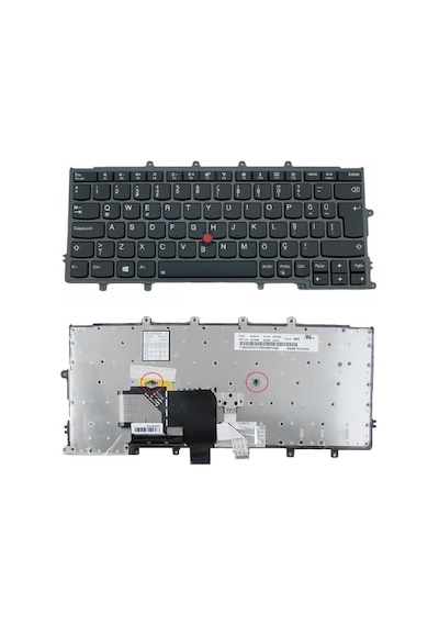 Lenovo Thinkpad X260, 20f5, 20f6 Uyumlu Klavye Tuş Takımı Tuş Seti Siyah Türkçe