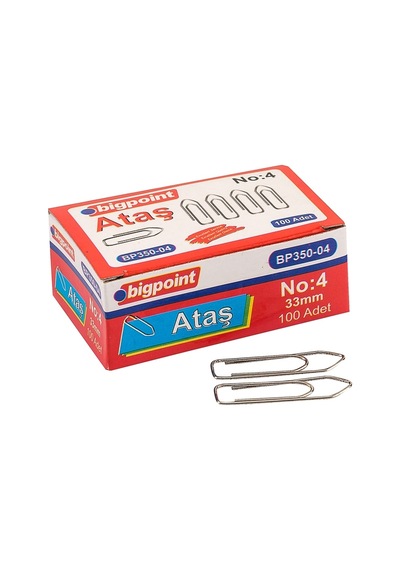 Bigpoint Nikel Ataş No:4 33mm 10'lu Kutu