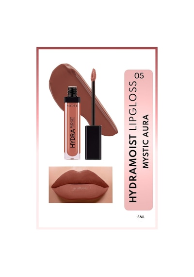 Hydramoist Lipgloss 05 Mystic Aura Nemlendirici Dudak Parlatıcısı - Kahverengi