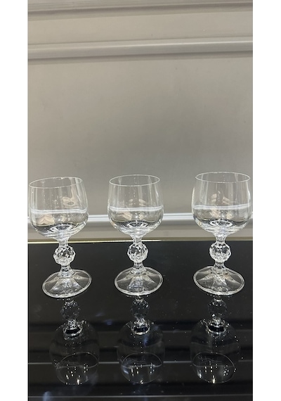 Kristal Kahve Yanı Su Bardağı 150 Ml Şeffaf