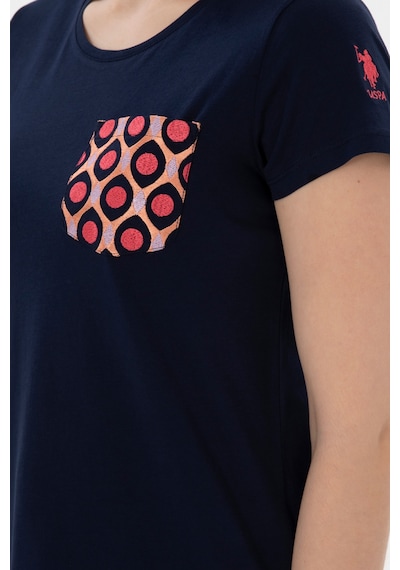 U.S. Polo Assn. Kadın Lacivert Bisiklet Yaka Tişört 50305832-VR033 U.S. Polo Assn. Kadın Lacivert Bisiklet Yaka Tişört 50305832-VR033