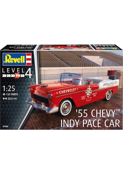 Revell 1955 Chevy Indy Pace Car - 1/25 - 7686