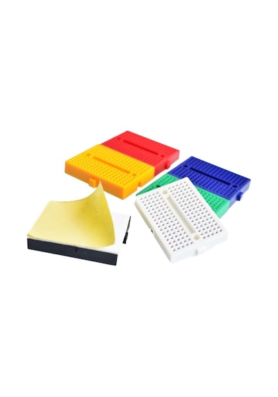 Yapışkanlı Mini Breadboard Küçük Breadboard Syb 170 Kırmızı
