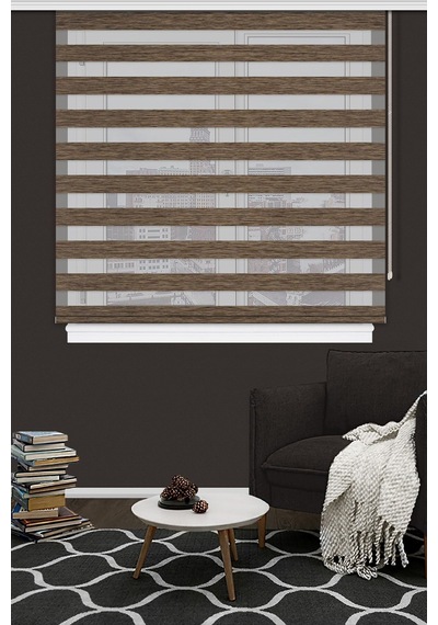Çift Mekanizma Zebra Stor Güneşlik Perde 03 Açık Kahve Mutfak Balkon Perdesi Çocuk Yatak Odası Perde Açık Kahve Çift Mekanizma Zebra Stor Güneşlik Perde 03 Açık Kahve Mutfak Balkon Perdesi Çocuk Yatak Odası Perde Açık Kahve