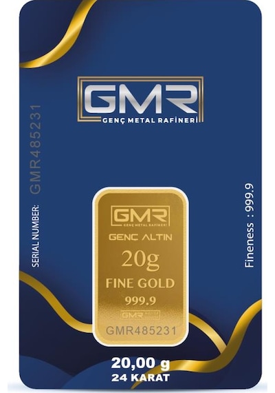 Rimagold 20 Gr 24 Ayar 999.9 Milyem Gmr Gram Altın