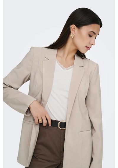 Only Kadın Onlmonza Çift Cepli Blazer Ceket 15363857 Bej