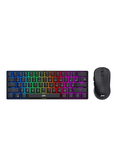 Preo MG52 Blue Switch Mekanik Klavye Mouse Set