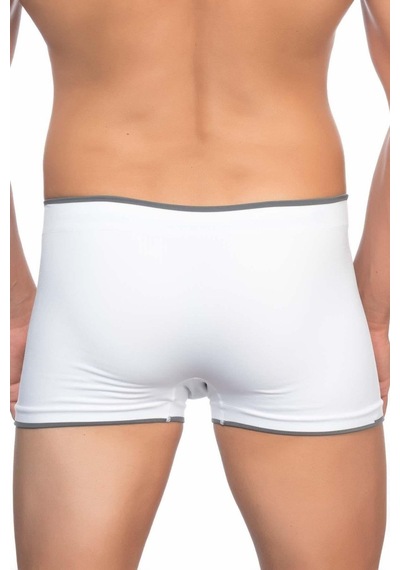 İkikareshop Beyaz 2103 Soft Erkek Boxer Çok Renkli