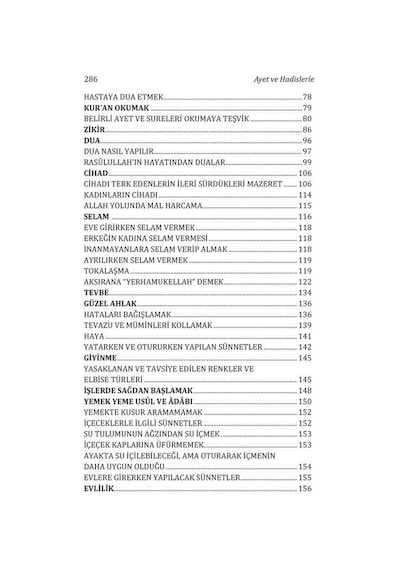Ayet ve Hadislerle Peygamber Efendimizin (s.a.v.) Sünnetleri - Selahattin Doğan - Mercan Kitap