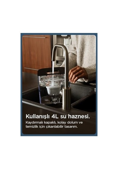 Brıta Cube Tezgah Üstü Su Arıtma Cihazı Beyaz 4,0 L Diğer