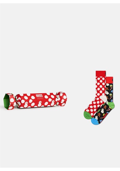Happy Socks Kırmızı Erkek Çorap Xbds02-6500