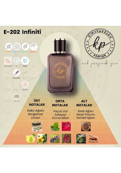 KP E-202 Erkek Parfüm EDP 50 ML