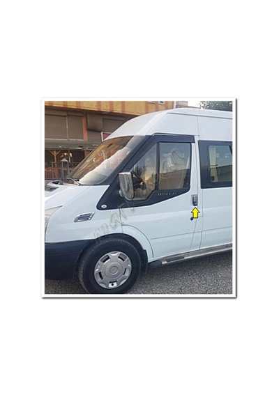 Ford Transit Krom Kapı Kolu 2003-2013 4 Kapı 5 Parça Paslanmaz  Çe