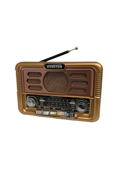 Everton RT-671 USB Solar Panelli Nostaljik Radyo
