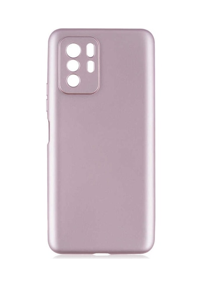 Kilifone - Xiaomi Uyumlu Poco X3 Gt - Kılıf Mat Renkli Esnek Premier Silikon Kapak - Rose Gold