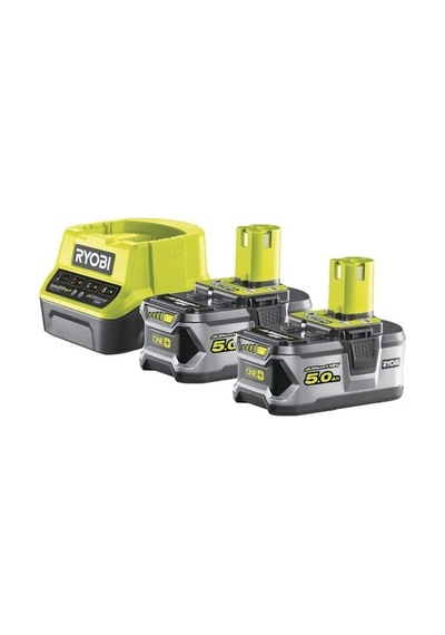 Ryobi Rc18120250 18Volt - 5.0 Ah Li-Ion Yedek Akü ve Akü Şarj Cih