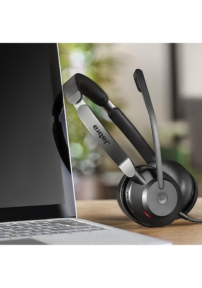 Jabra Evolve 2 30 Duo USB-C MS Kablolu Kulak Üstü Kulaklık