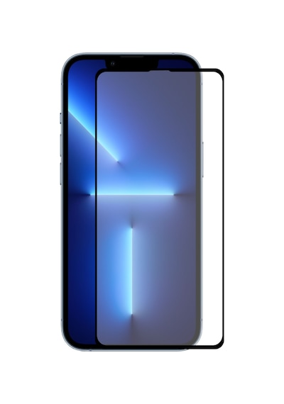 Apple Uyumlu   iPhone 13 Pro Max ile Tam Kaplayan Temperli Ekran Koruyucu Cam