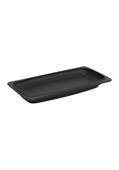 Döküm Servis Tabağı, 30x15 Cm Açık Gri