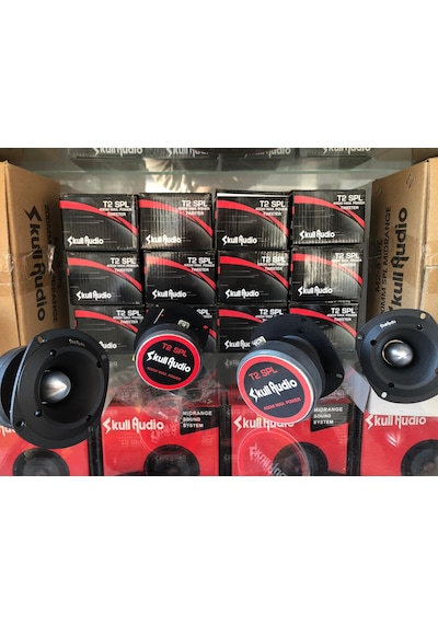 Skull Audio - T2Spl Tweeter 8Cm 200W Rms - Sencan Sound