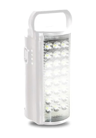 Taşınabilir Led Işıldak - 24 Led, Uzun Süreli Kullanım Açık Ahşap