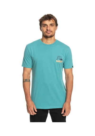 Quiksilver Rise & Shine Erkek Tişört Mavi