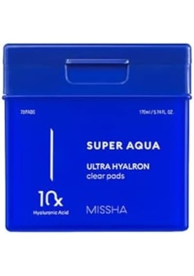 Peeling Etkili Nemlendirici Cilt Bakım Pedi Super Aqua Ultra Hyalron Clear Pads