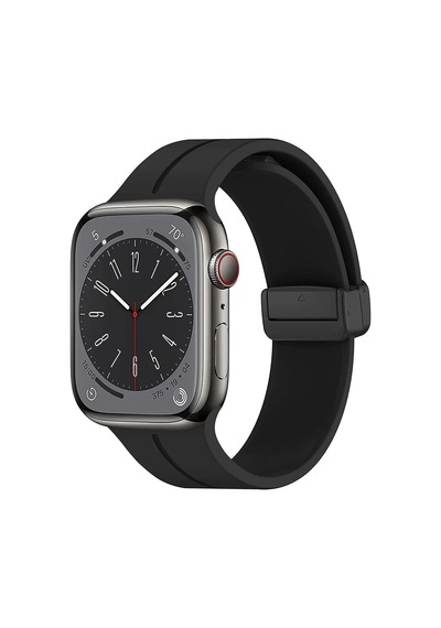 Microsonic Watch Ultra 3 İçin Kordon Ribbon Line Siyah Watch Ultra 3 İle Uyumlu Kordon - Siya Sku: Zeus8690010129772