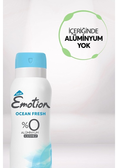 Tr Ocean Fresh Kadın Alüminyumsuz Vegan Deodorant 3x200 Ml Hızlı Kurur, Leke Bırakmaz