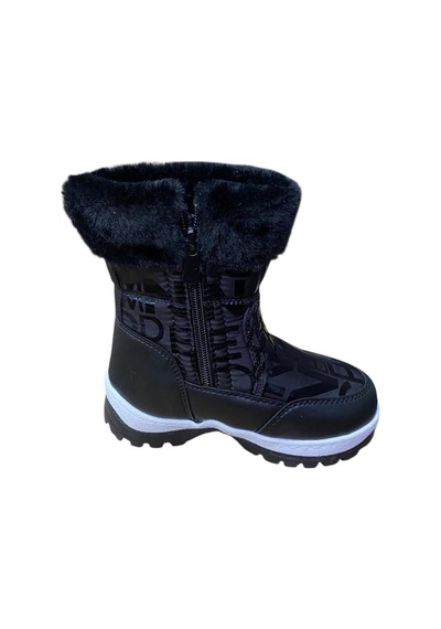 Akınalbellaa Çocuk Kürklü Bot Siyah - 812197527 Siyah
