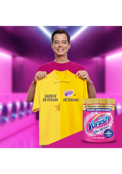 Vanish Oxi Action Renkliler İçin Deterjan ve Leke Çıkarıcı Toz 970 G