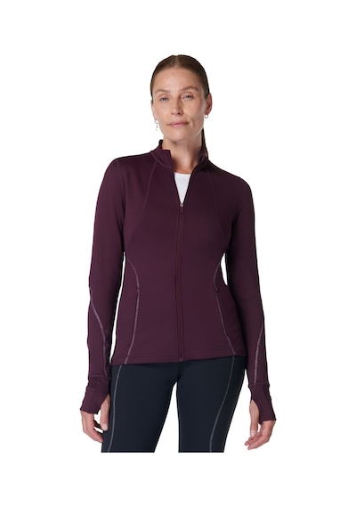 Sweaty Betty Sweaty Betty Therma Boost Running Zip Up Kadın Mürdüm Koşu Montu 44053 Mürdüm
