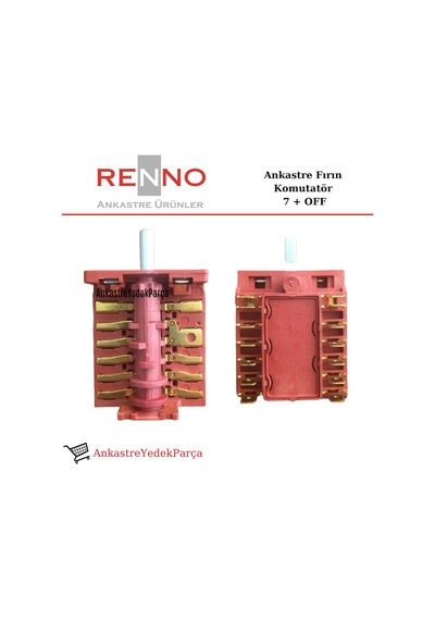 Renno Ankastre Fırın Komutatör Şalter Anahtar 7 Konum - 515579423