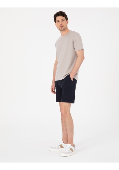 Pierre Cardin Lacivert Regular Fit Örme Şort 50310567-vr033