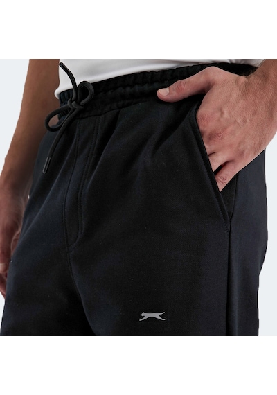 Slazenger KAYETAN Erkek Cepli Siyah Eşofman Altı