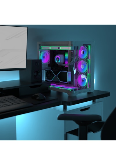 Raijintek Atreus Bt4 Black 4xargb Fanlı Type-c Showcase E-atx Bilgisayar Kasası Rj-0r20b00255