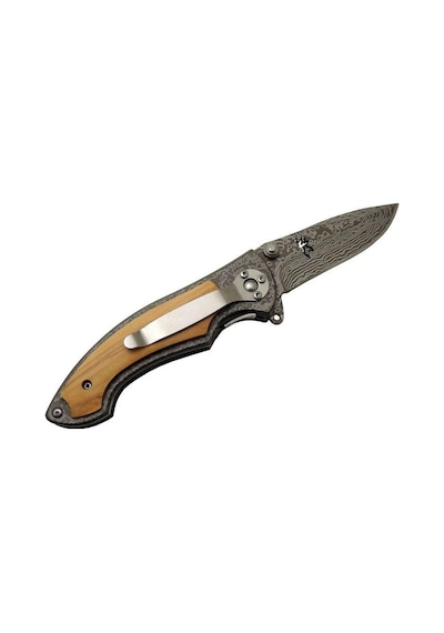 Browning Damascus Kamp Çakı Çok Renkli