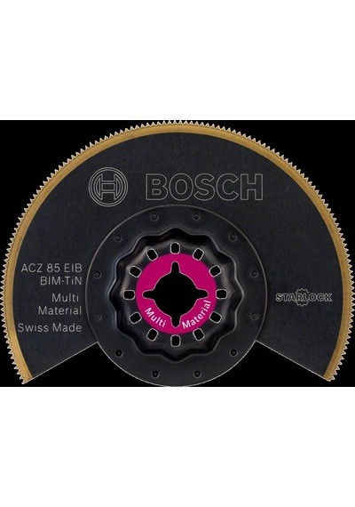 Bosch - Starlock - Acz 85 Eıb - Bım-tın Çoklu Malzeme İçin Segman Testere Bıçağı, Bombeli 10'lu 2608664478