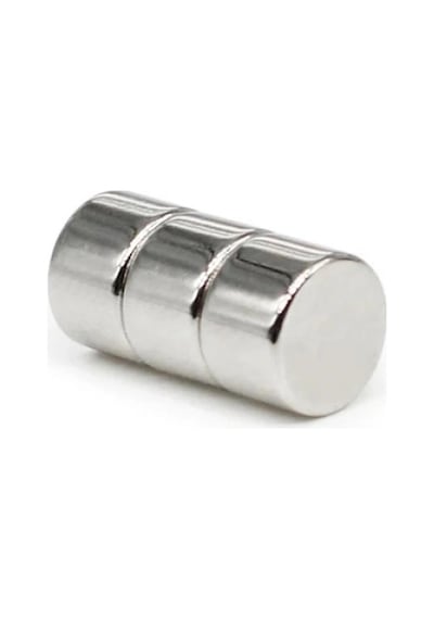 Ø6x4 Mm Neodyum Mıknatıs N52 Kalite-10 Adet