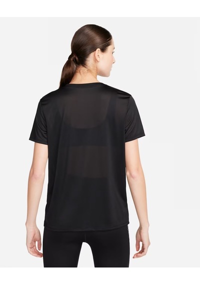 Nike Fq4975-011 Dri-fıt Baskılı Kadın Tişört - Siyah