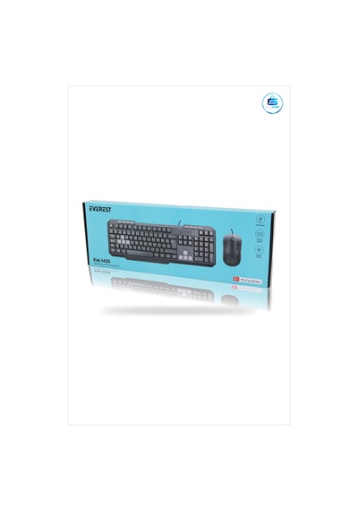 Kablolu Usb Klavye Mouse Seti Türkçe Q Tuş Dizilimli Dpı Ofis Ev Optik