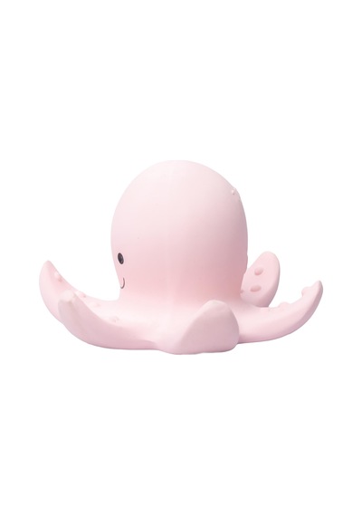 Tikiri Doğal Kauçuk Diş Kaşıyıcılı Oyuncak-Octopus