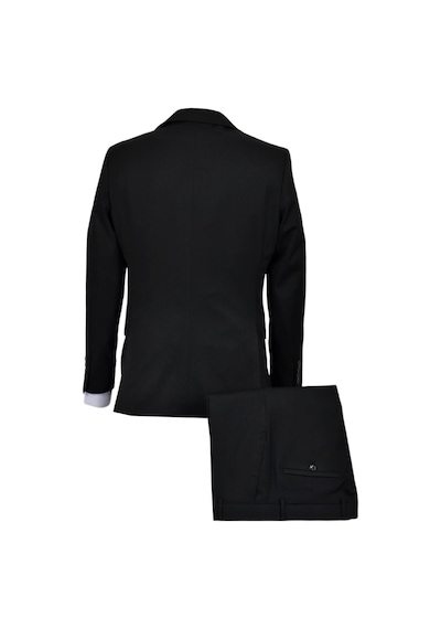 Erkek Siyah Silim Fit Takım Elbise Bgl-st03493 001