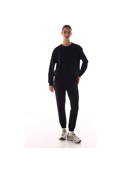 Penti Siyah Oversize Active Sweatshirt