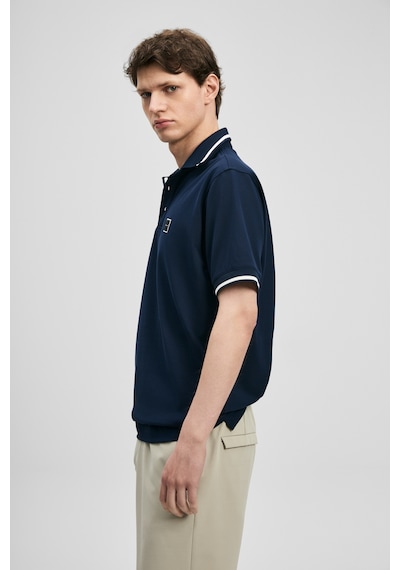 Lufian Grom Smart Erkek Polo Tişört Lacivert Lacivert 111040232100200 Lacivert